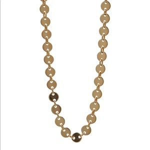 Gold Fill Disk Adjustable Choker